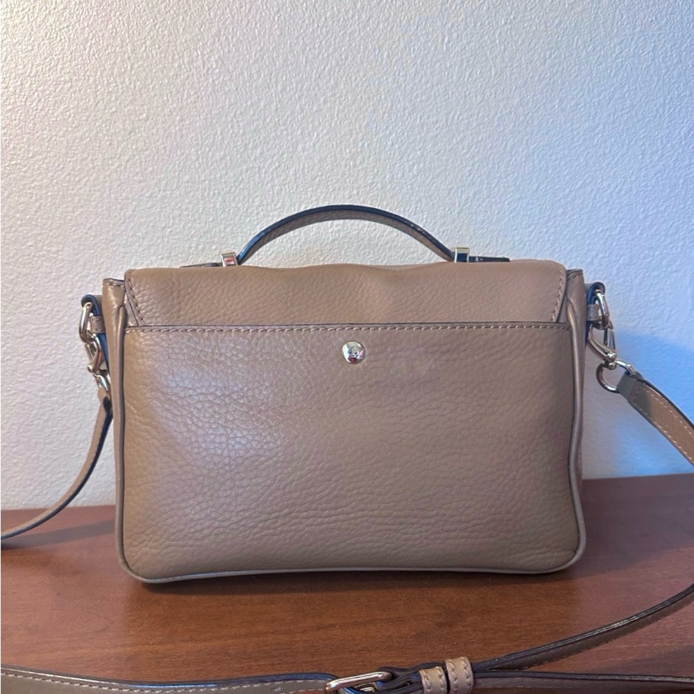 Kate Spade Tan Leather Crossbody Bag - Picture 3 of 15